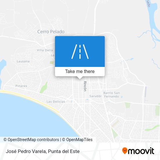 José Pedro Varela map