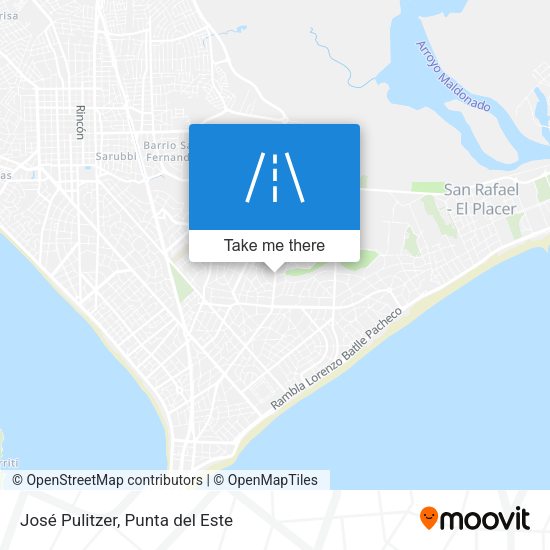 José Pulitzer map