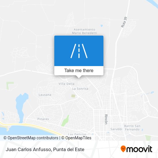 Juan Carlos Anfusso map