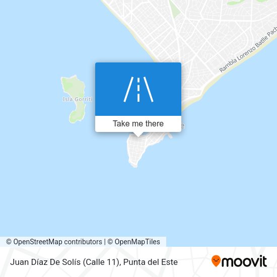 Juan Díaz De Solís (Calle 11) map