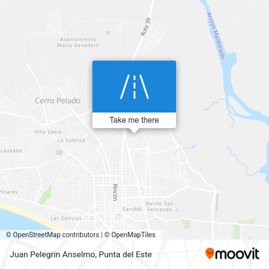 Mapa de Juan Pelegrin Anselmo
