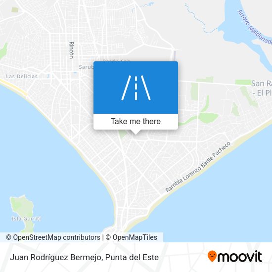 Mapa de Juan Rodríguez Bermejo