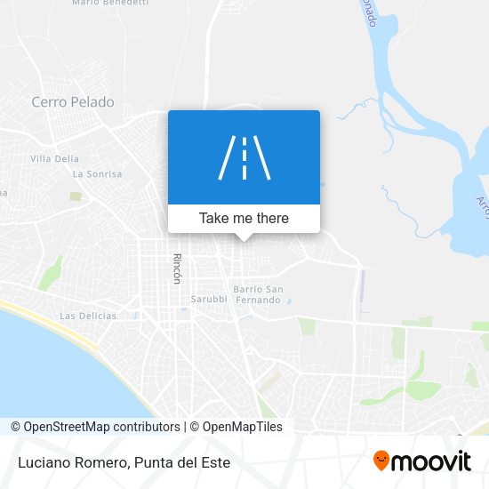 Mapa de Luciano Romero