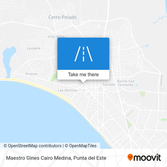 Maestro Gines Cairo Medina map