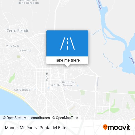 Mapa de Manuel Meléndez