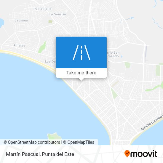 Martín Pascual map