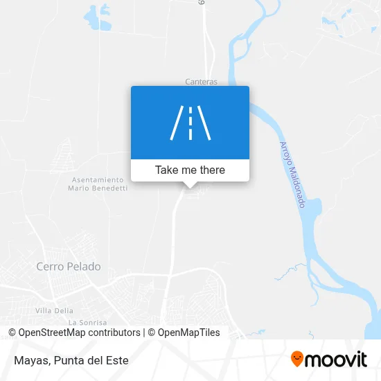 Mayas map