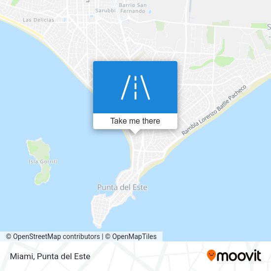 Mapa de Miami
