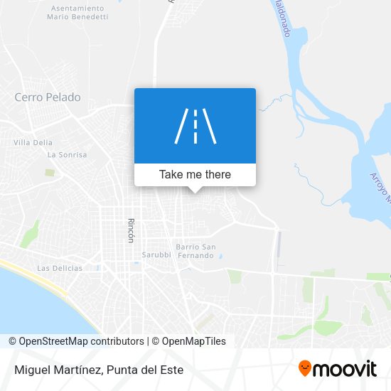 Miguel Martínez map
