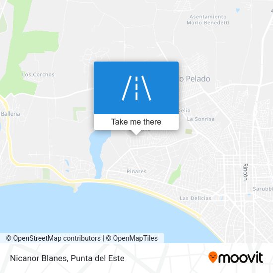 Nicanor Blanes map