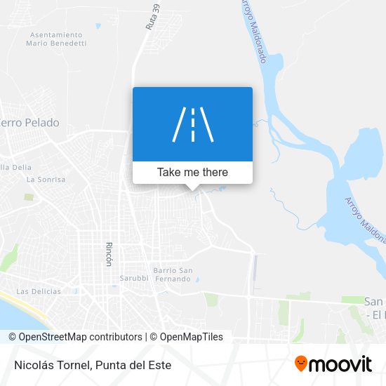 Nicolás Tornel map