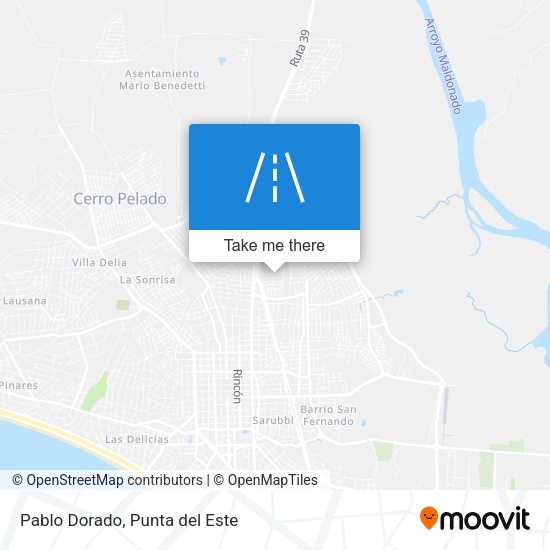 Mapa de Pablo Dorado
