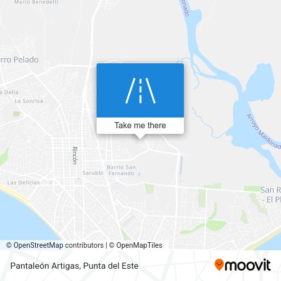 Pantaleón Artigas map