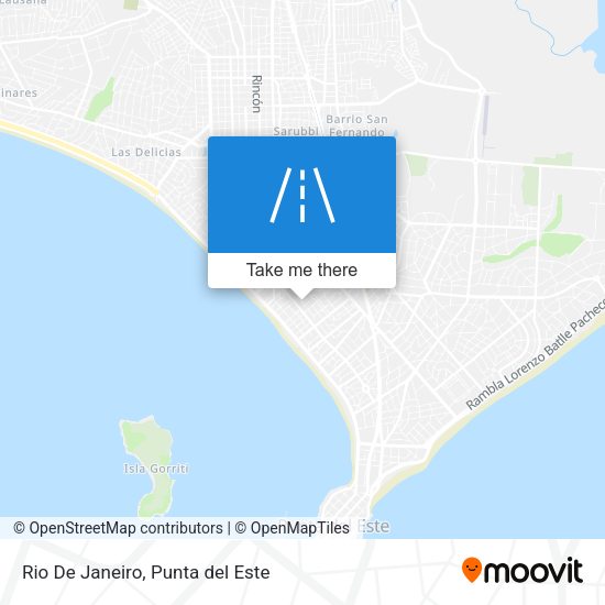 Mapa de Rio De Janeiro