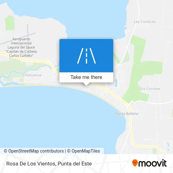 Rosa De Los Vientos map