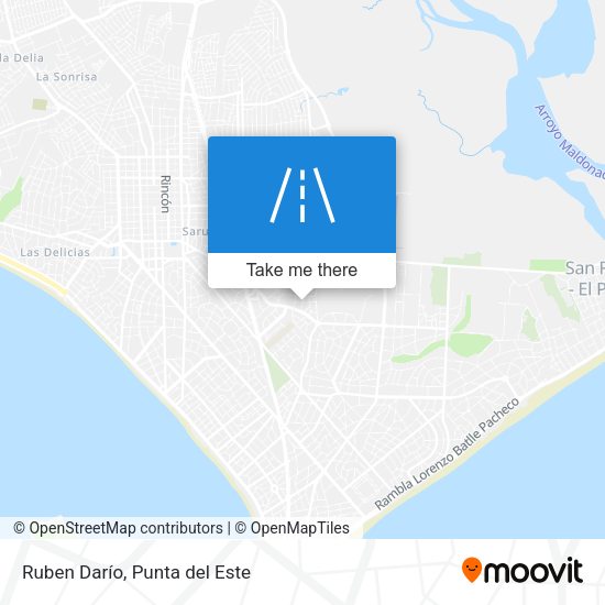 Ruben Darío map