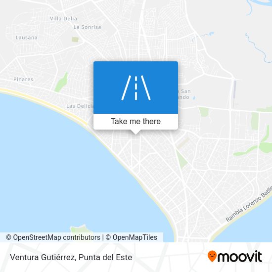 Ventura Gutiérrez map