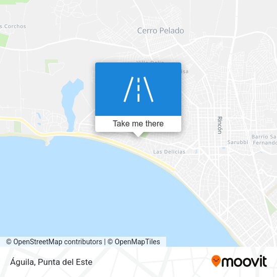Mapa de Águila