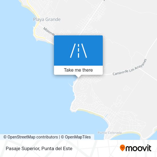 Mapa de Pasaje Superior