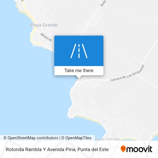 Mapa de Rotonda Rambla Y Avenida Piria