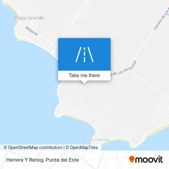 Herrera Y Reisig map