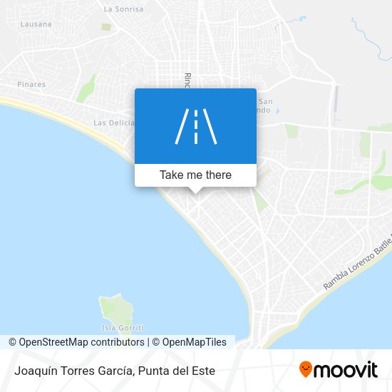 Mapa de Joaquín Torres García