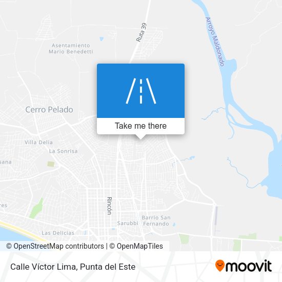 Calle Víctor Lima map