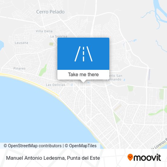 Mapa de Manuel Antonio Ledesma