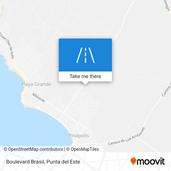 Mapa de Boulevard Brasil