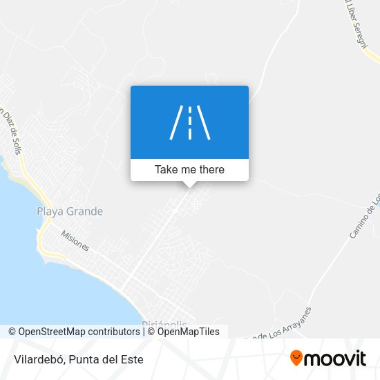 Vilardebó map