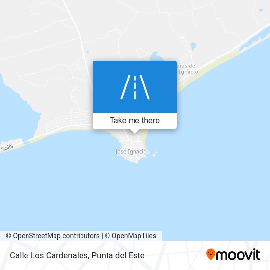 Calle Los Cardenales map