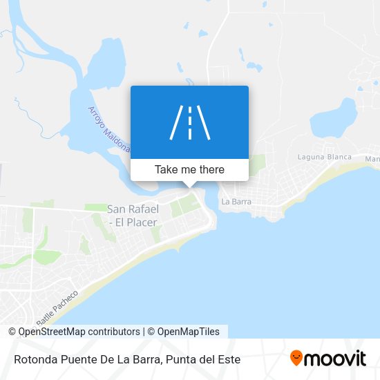 Mapa de Rotonda Puente De La Barra