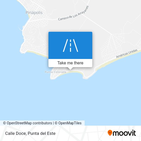 Calle Doce map