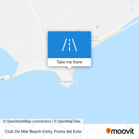 Mapa de Club De Mar Beach Entry