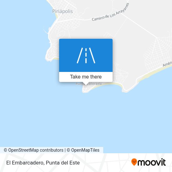 El Embarcadero map
