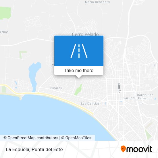 Mapa de La Espuela