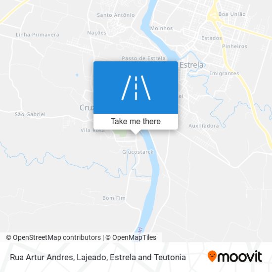 Rua Artur Andres map