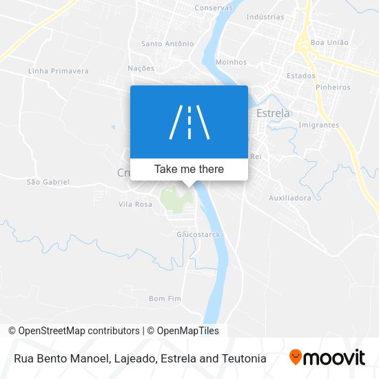 Rua Bento Manoel map