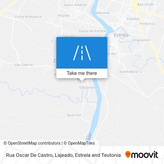 Rua Oscar De Castro map