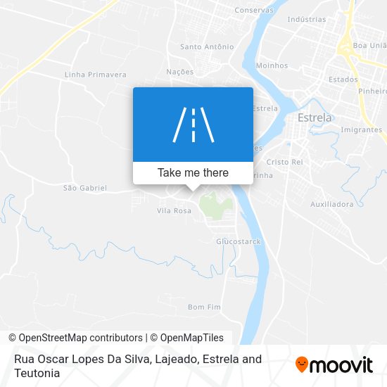 Rua Oscar Lopes Da Silva map