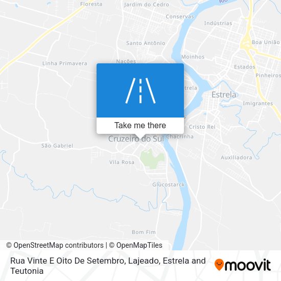 Rua Vinte E Oito De Setembro map