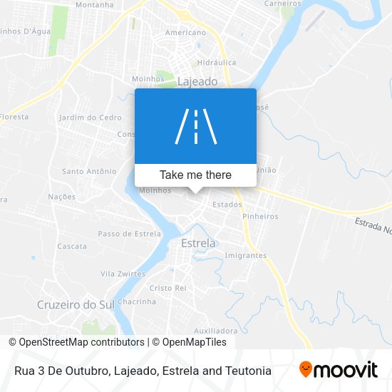 Rua 3 De Outubro map