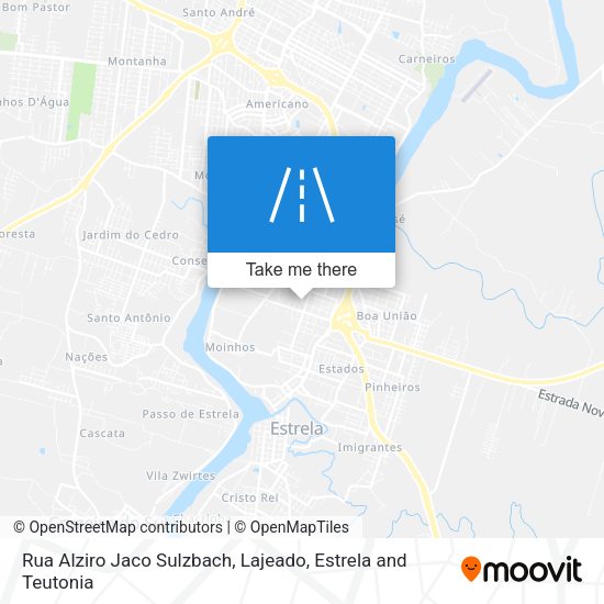Rua Alziro Jaco Sulzbach map