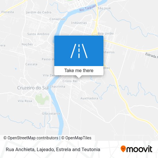 Rua Anchieta map