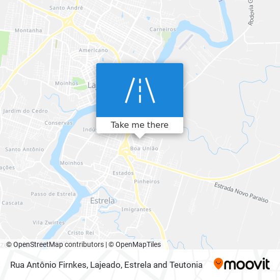Rua Antônio Firnkes map