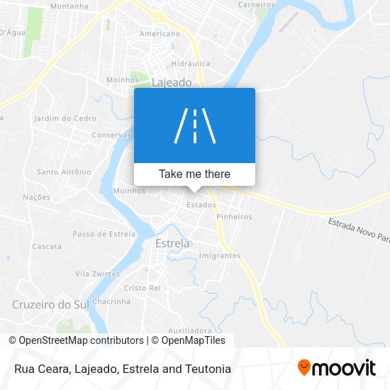 Rua Ceara map