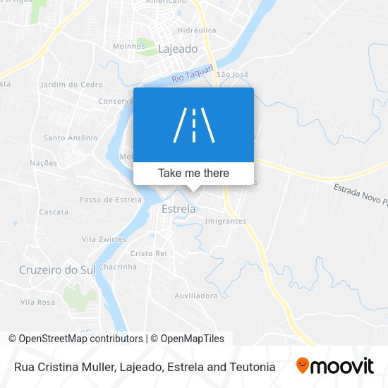 Rua Cristina Muller map
