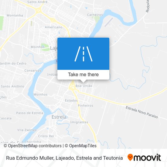 Rua Edmundo Muller map