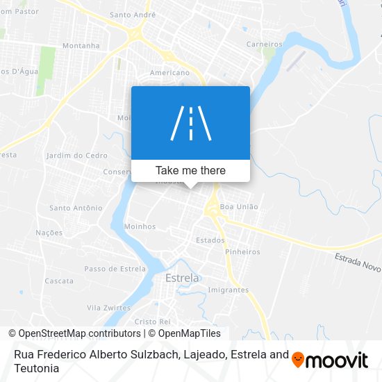 Rua Frederico Alberto Sulzbach map