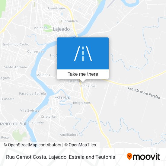 Rua Gernot Costa map